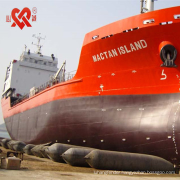 ship launching marine pneumatic rubber fender/ air rubber pontoon